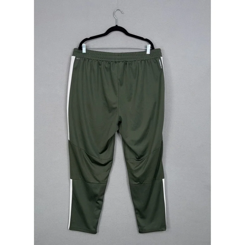Puma Tracksuit Mens 2XLT Green Colorblock Full Zip Training Athletic Activewear